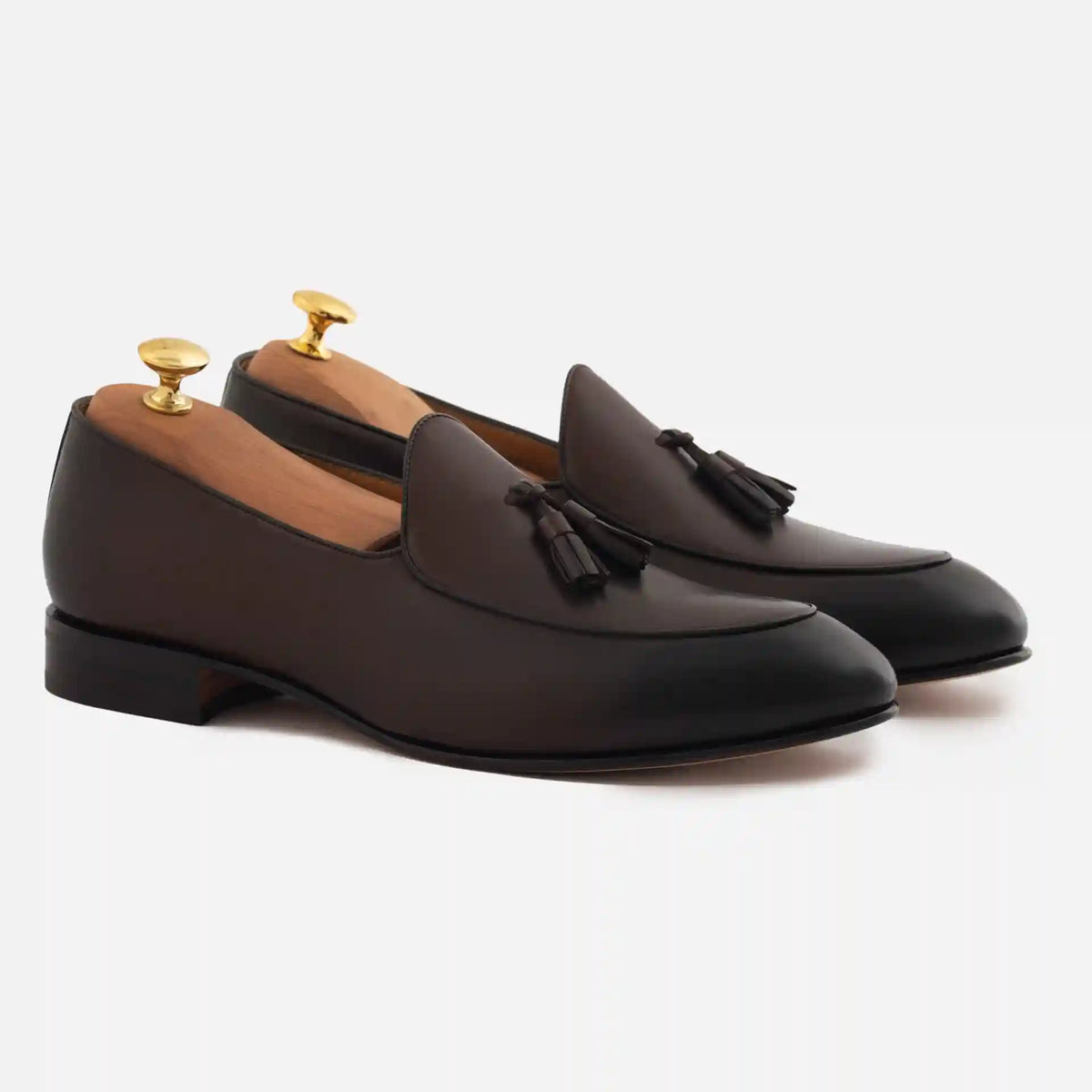 Perry Belgian Loafer - Full Grain Leather - Men's