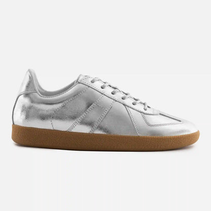 Morgen Trainers - Metallic Leather - Women's