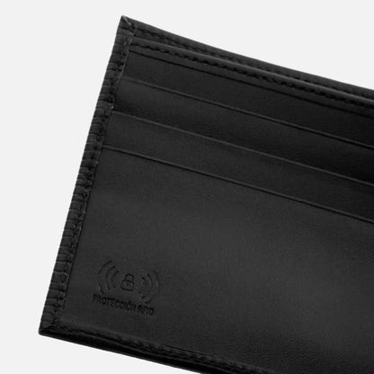 Bennett Bifold Wallet - Men’s  Embossed Leather