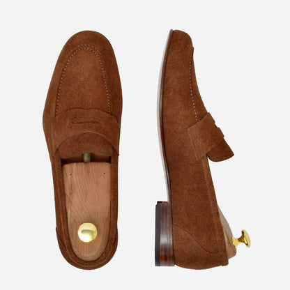 Holden Unlined Loafers - Water-Repellent Suede - Men’s