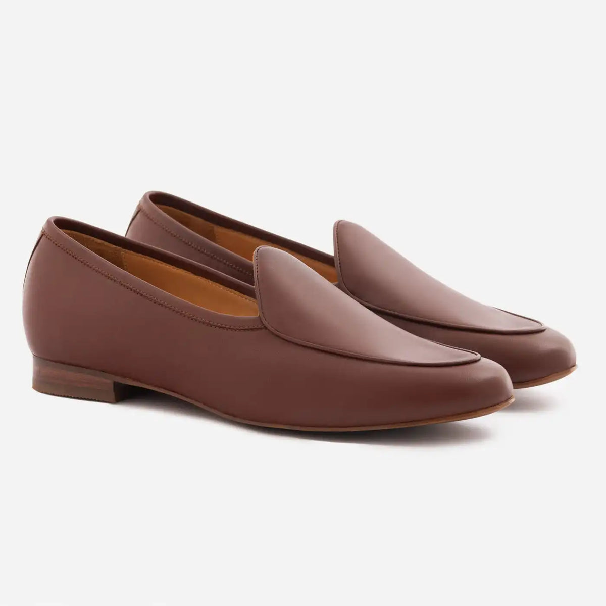 Greta Belgian Loafer - Full Grain Leather - Women's