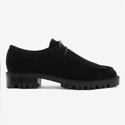 Tessa Derby - Water-Repellent Suede - Women's
