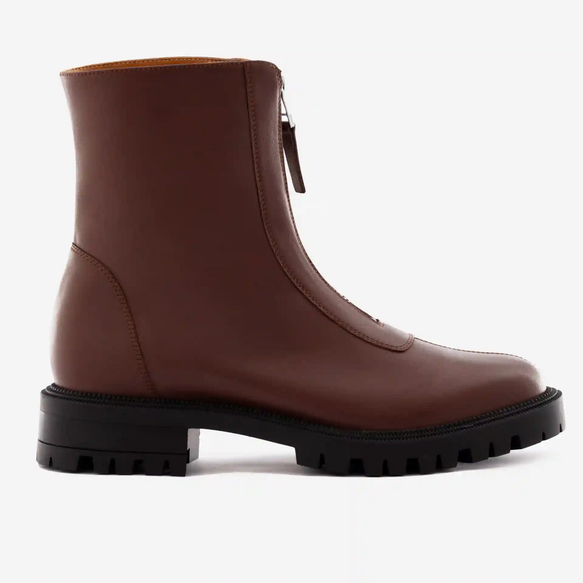 Jenna Zip Up Boots - Women’s  Full-Grain Leather