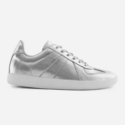 Morgen Trainers - Metallic Leather - Women's