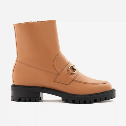 Blaise Horsebit Boots - Full Grain Leather - Women's