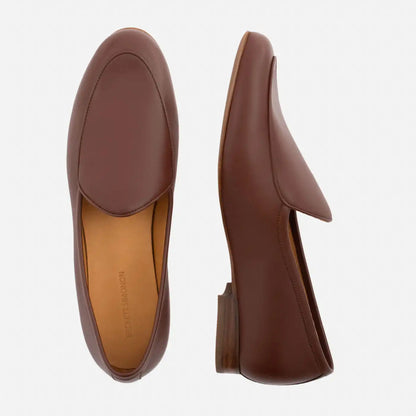 Greta Belgian Loafer - Full Grain Leather - Women's