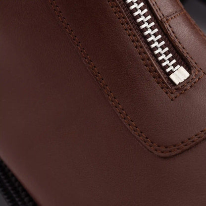 Jenna Zip Up Boots - Women’s  Full-Grain Leather