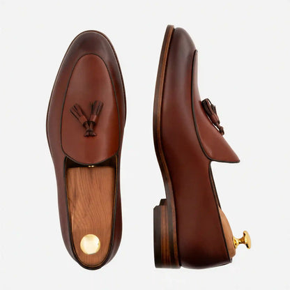 Perry Belgian Loafer - Full Grain Leather - Men's