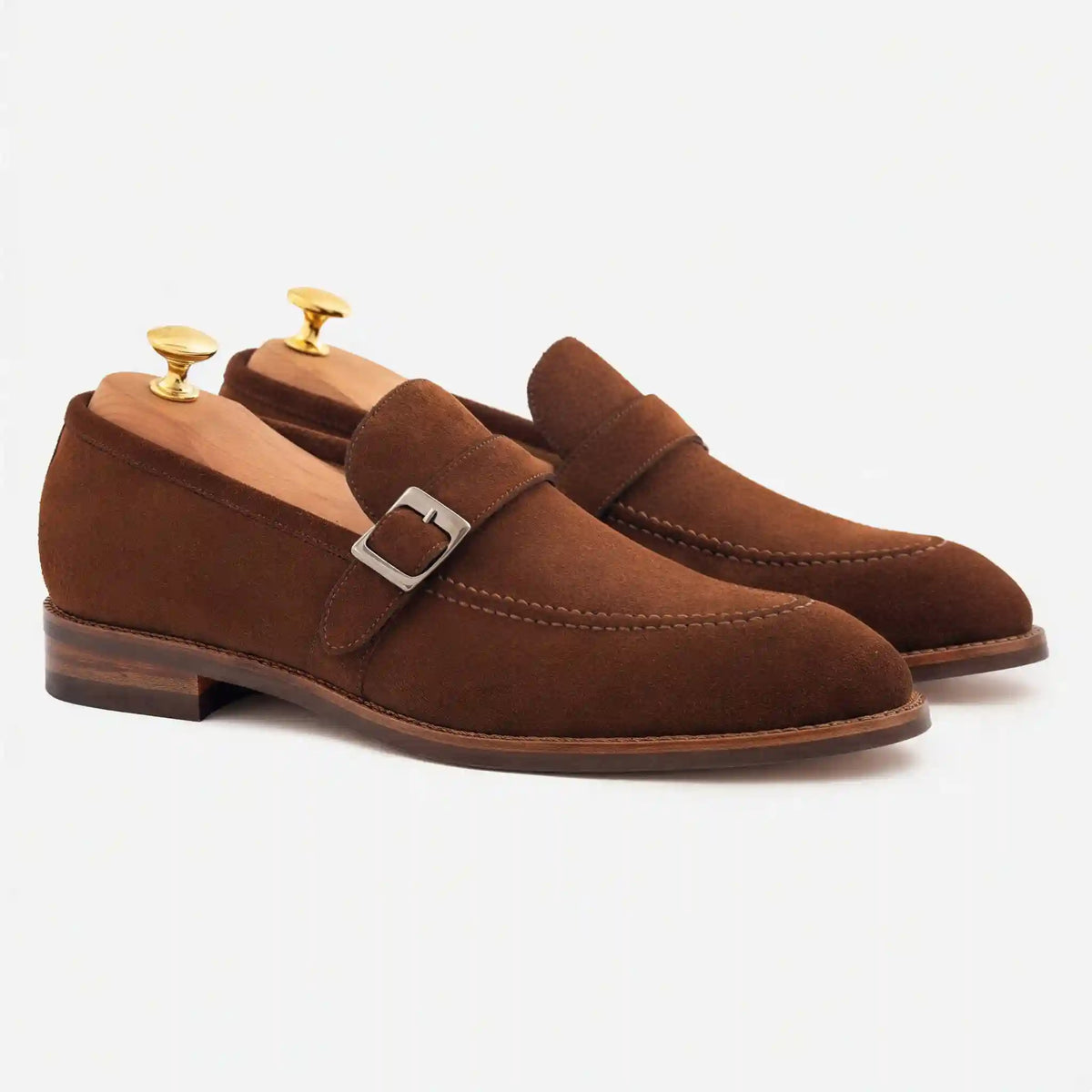 Archie Belted Loafer - Men’s Water-Repellent Suede