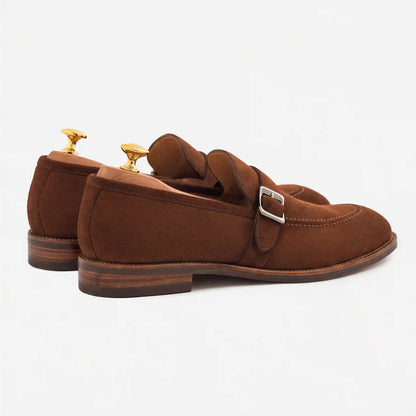 Archie Belted Loafer - Men’s Water-Repellent Suede