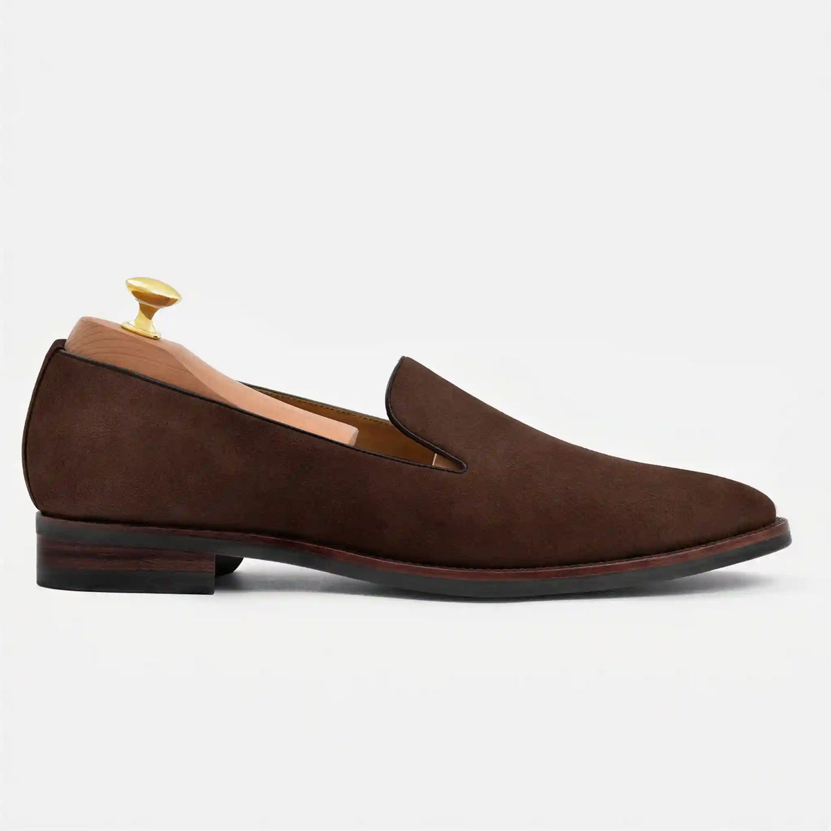 Langford Wholecut Loafers - Suede - Men's