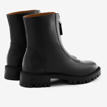 Jenna Zip Up Boots - Women’s  Full-Grain Leather