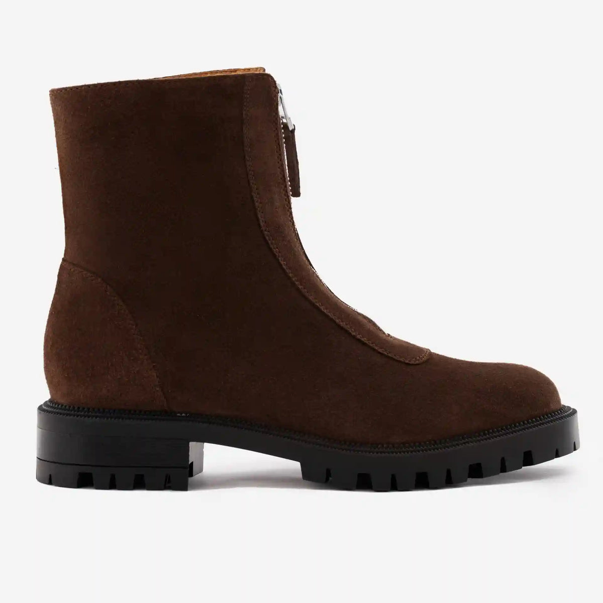 Jenna Zip Up Boots - Women’s  Water-Repellent Suede