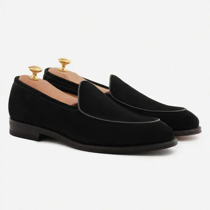 Vincent Belgian Loafer - Suede - Men's