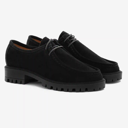 Tessa Derby - Water-Repellent Suede - Women's