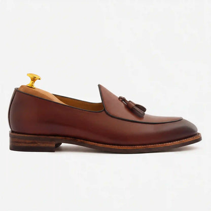 Perry Belgian Loafer - Full Grain Leather - Men's