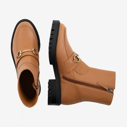 Blaise Horsebit Boots - Full Grain Leather - Women's