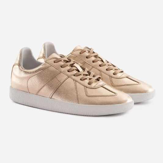 Morgen Trainers - Metallic Leather - Women's